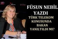 BAKAN YANILTILDI MI