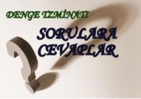 SORULARA CEVAPLAR