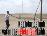 KABLOLAR ÇALINIYOR  