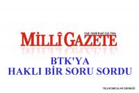 MİLLİ GAZETEDEN HAKLI SORU