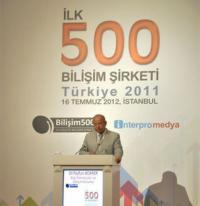 BİLİŞİM 500 ÖDÜLLERi VERİLDİ