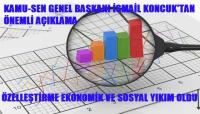 KAMU-SEN GENEL BAŞKANI KONCUK AÇIKLAMASI