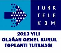 TÜRK TELEKOM GENEL KURUL TUTANAĞI 