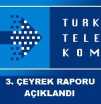 TÜRK TELEKOM 3. ÇEYREK MALİ RAPORU 