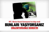 TELEFONUNUZ DİNLENİYOR MU?