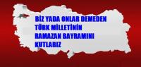 BAYRAMINIZ KUTLU OLSUN…
