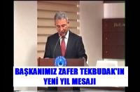 BAŞKANIMIZDAN YENİ YIL MESAJI