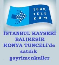 T. T.´DAN 5 İLDE SATILIK GAYRiMENKULLER