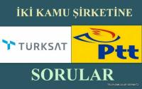 PTT ve KABLONET´E SORULAR