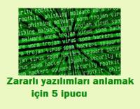 ZARARLI YAZILIMLAR NASIL FARK EDİLİR?
