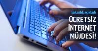 ÜÇYÜZBİN AİLEYE ÜCRETSİZ İNTERNET