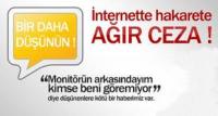 İNTERNETTEN YORUM VE HAKARETE CEZA