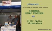 KİTABIMIZ İSTANBUL KİTAP FUARINDA