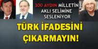  TÜRK MİLLETİNE ÇAĞRI