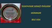 ÖDÜLLERİ KAZANANLAR BELLİ OLDU