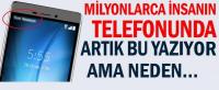 CEP TELEFONUNDA NEDEN AVEA YAZMIYOR?