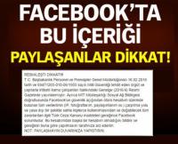 ´RESMİLEŞTİ DİKKAT´ UYARISI GERÇEK DEĞİL
