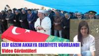 ELİF GİZEM’İN CENAZE TÖRENİ…