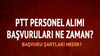 PTT´YE 5 BİN PERSONEL ALIMI ŞARTLARI