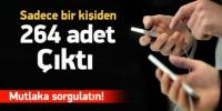HABERİ OLMADAN 264 HATTA ABONE OLDU