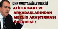 CHP’DEN MECLİS ARAŞTIRMA ÖNERGESİ