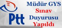 PTT´DE GYS  22 NİSANDA