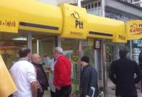 PTT ŞUBESİNİ POLİS SOYMUŞ