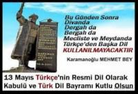 TÜRK DİL BAYRAMI KUTLU OLSUN