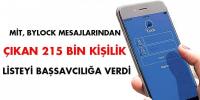BYLOCK MESAJLARINDAN 215 BİN KİŞİ ÇIKTI