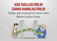 ÖZELLEŞTİRME KANATIYOR
