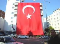 SİNOP TÜRK TELEKOM’A DEV TÜRK BAYRAĞI