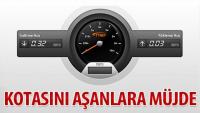 ADİL KULLANIM KOTASI ARTIRILDI