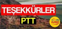 TEŞEKKÜRLER PTT