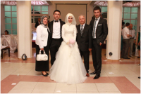 RIZA ŞAHİNER’İN KIZI EVLENDİ