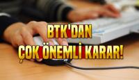 BTK NİHAYET ÖNLEM ALDI