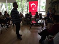KİTAP SÖYLEŞİLERİNİN İLKİ YAPILDI
