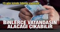 BİNLERCE VATANDAŞIN ALACAĞI ÇIKABİLİR