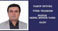 YAKUP ÖZTUNÇ TT GENEL MD. YARD. OLDU