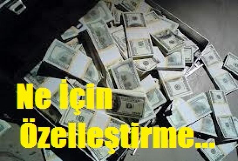 100 M�LYAR DOLARLIK �ZELLE�T�RME